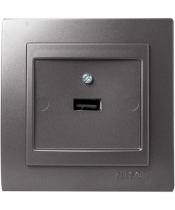 Ανθρακί πρίζα USB