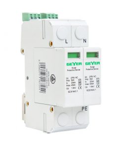 Αντικεραυνικό AC 1P+Ν τύπος Τ1 +Τ2