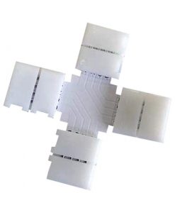 Μούφα σταυρός για ταινία LED RGB IP20 10mm