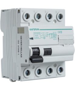 Ρελέ διαφυγής 4P 100A 300mA AC
