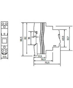 Ρελλέ wifi 1P 16A