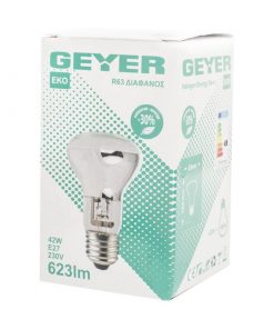 Λάμπα Αλογόνου R63 42W E27 2700Κ 375lm