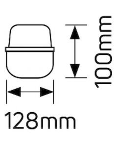 Φωτιστικό LED Τ8 2x1.2m IP65 πλαστικά clips