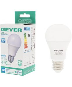 Alternative view of Λάμπα LED Κλασσική A60 6W E27 6500K 470lm