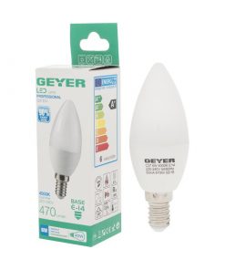 Alternative view of Λάμπα LED Κερί C37 6W E14 4000K 470lm