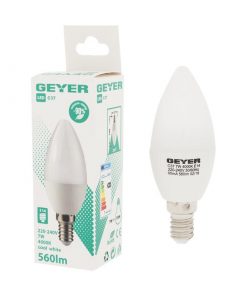 Λάμπα Led Κερί C37 7W E14 4000K 560lm