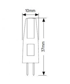 Λάμπα LED G4 1.6W 4000K 170lm 12V