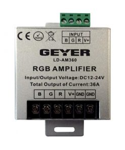 Ενισχυτής σήματος για ταινία LED RGB 360W, 30A