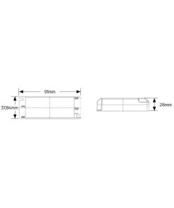 Driver Flicker Free για Panel 60W Lifud