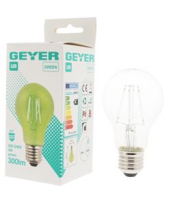 Alternative view of Λάμπα LED Color A60 4W E27 πράσινo 120lm