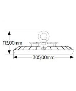 Καμπάνα LED Highbay Economy 200W 5000K 20000lm IP65