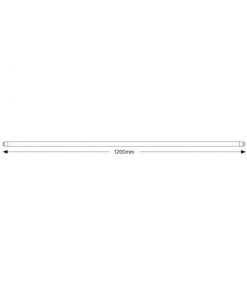 Λάμπα LED T8 ST 17W G13 6500K 1800lm 1.2m με LED starter
