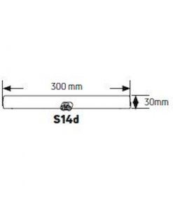 Λάμπα Linestra 5W S14d 3000K 450lm 30cm