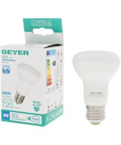 Alternative view of Λάμπα LED R63 8W E27 4000K 720lm