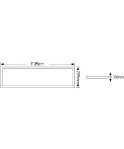 Panel LED Slim 120x30 40W 3000K 3600lm